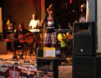 Galiwinku NT Stronger Longer Proud Tour 2014